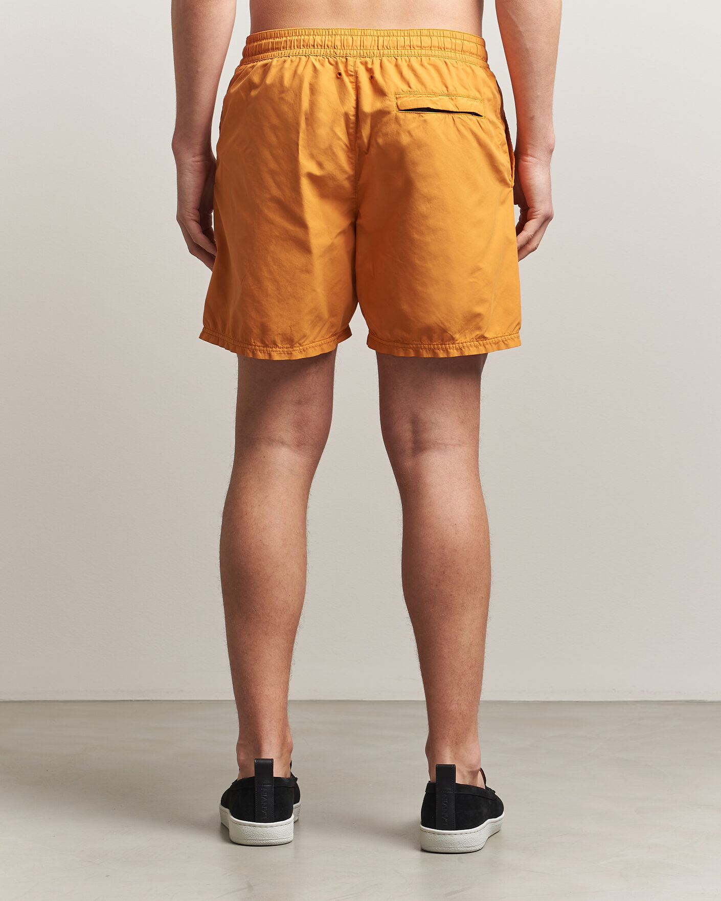 Heren | Zwembroek | Stone Island | Brushed Nylon Swimshorts Tangerine