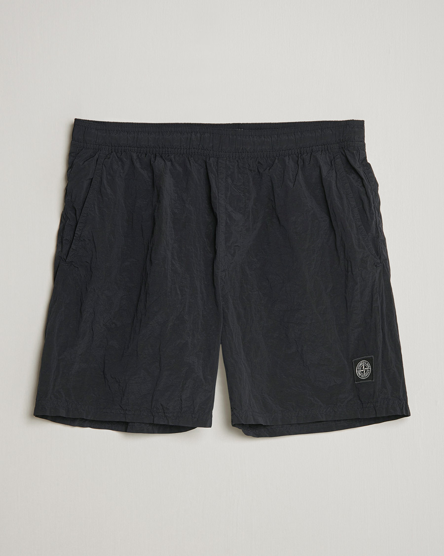 Homme | Maillots De Bain | Stone Island | Nylon Metal Econyl Swimshorts Black