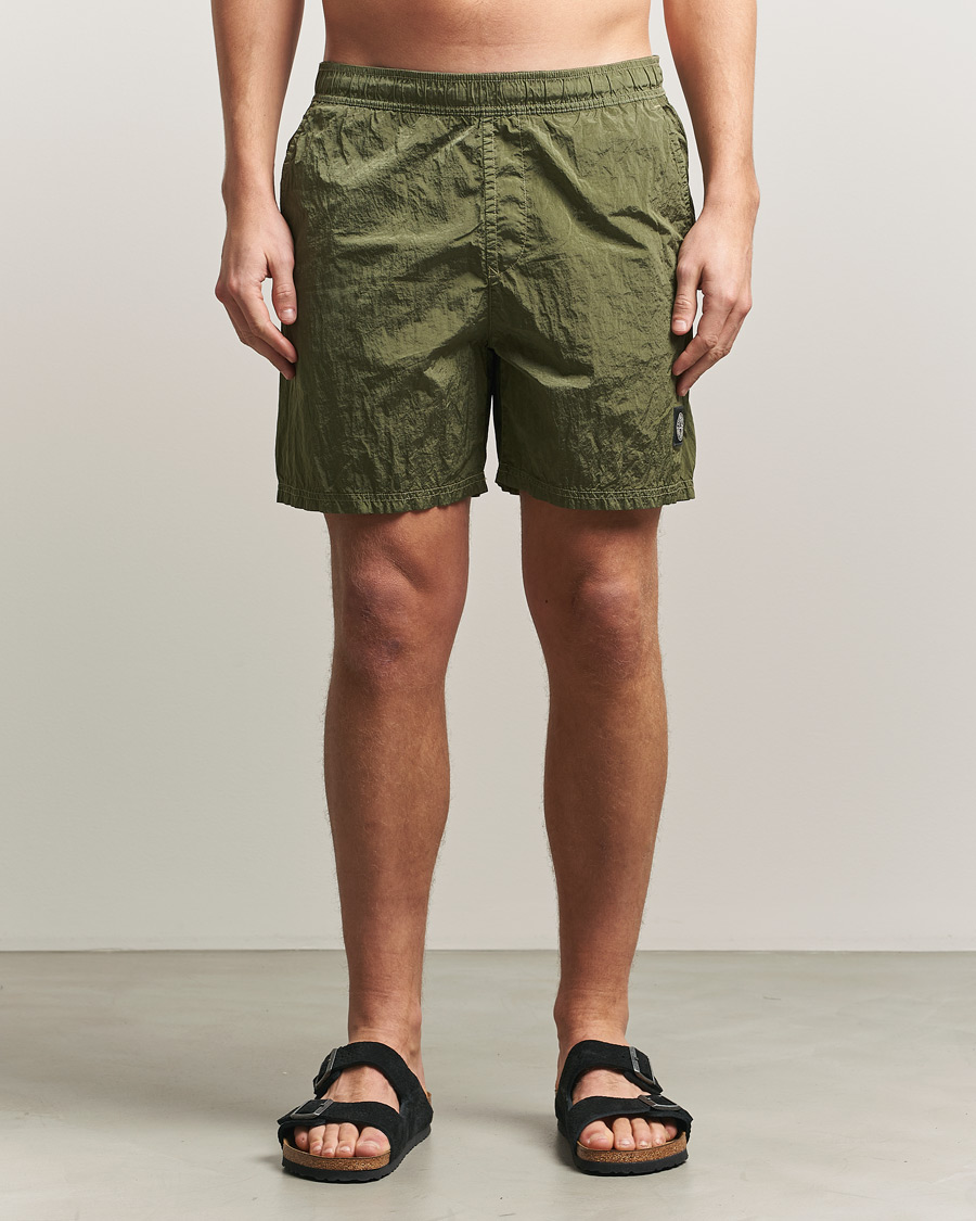 Homme | Maillots De Bain | Stone Island | Nylon Metal Econyl Swimshorts Military Green