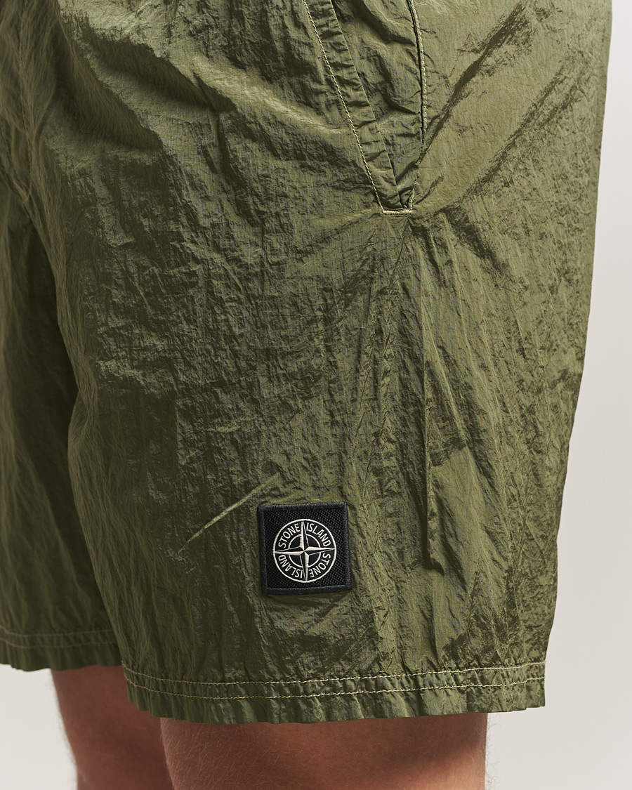 Heren | Zwembroek | Stone Island | Nylon Metal Econyl Swimshorts Military Green