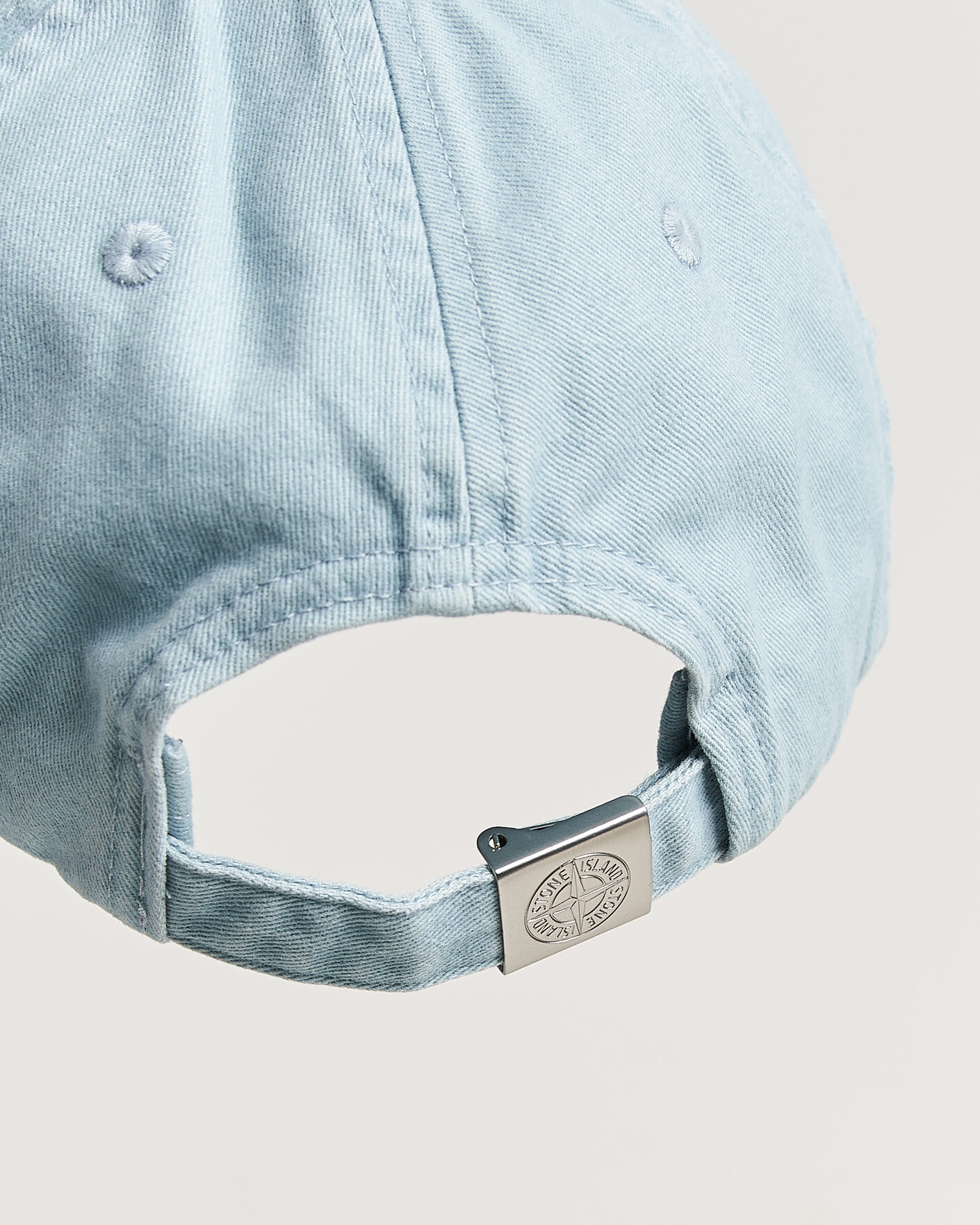 Homme | Bobs Et Casquettes | Stone Island | Cotton Gabardine Cap Dusty Blue