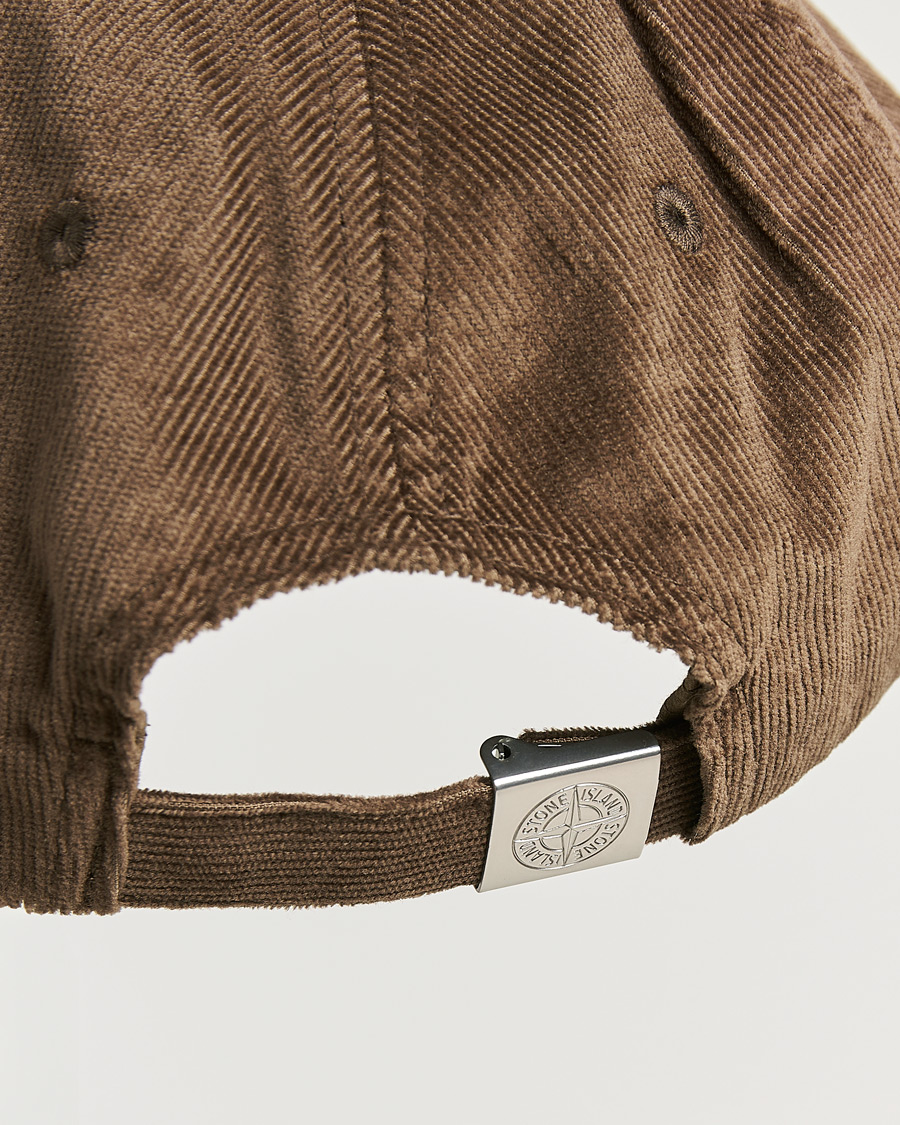 Heren | Hoeden en petten | Stone Island | Micro Cord Cotton Cap Umber