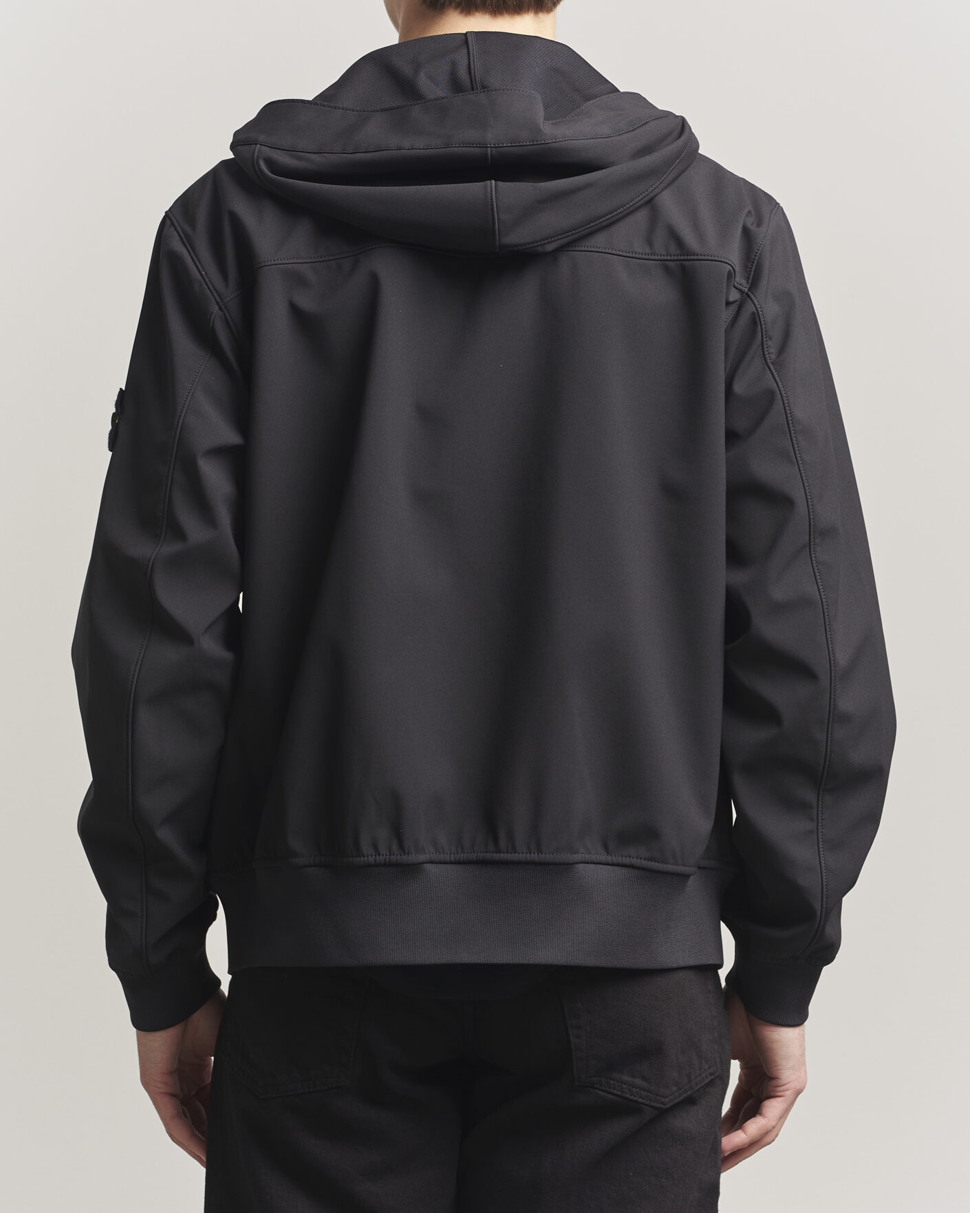 Homme | Manteaux Et Vestes | Stone Island | Soft Shell Hooded Jacket Black