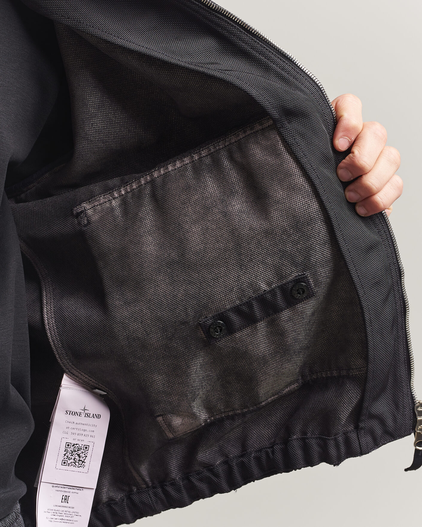 Homme | Manteaux Et Vestes | Stone Island | Bomber Jacket Navy Blue