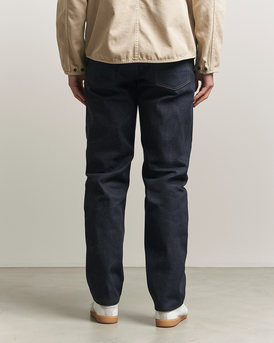 Heren | Jeans | Stone Island | Slim Fit Raw Denim Jeans Blue