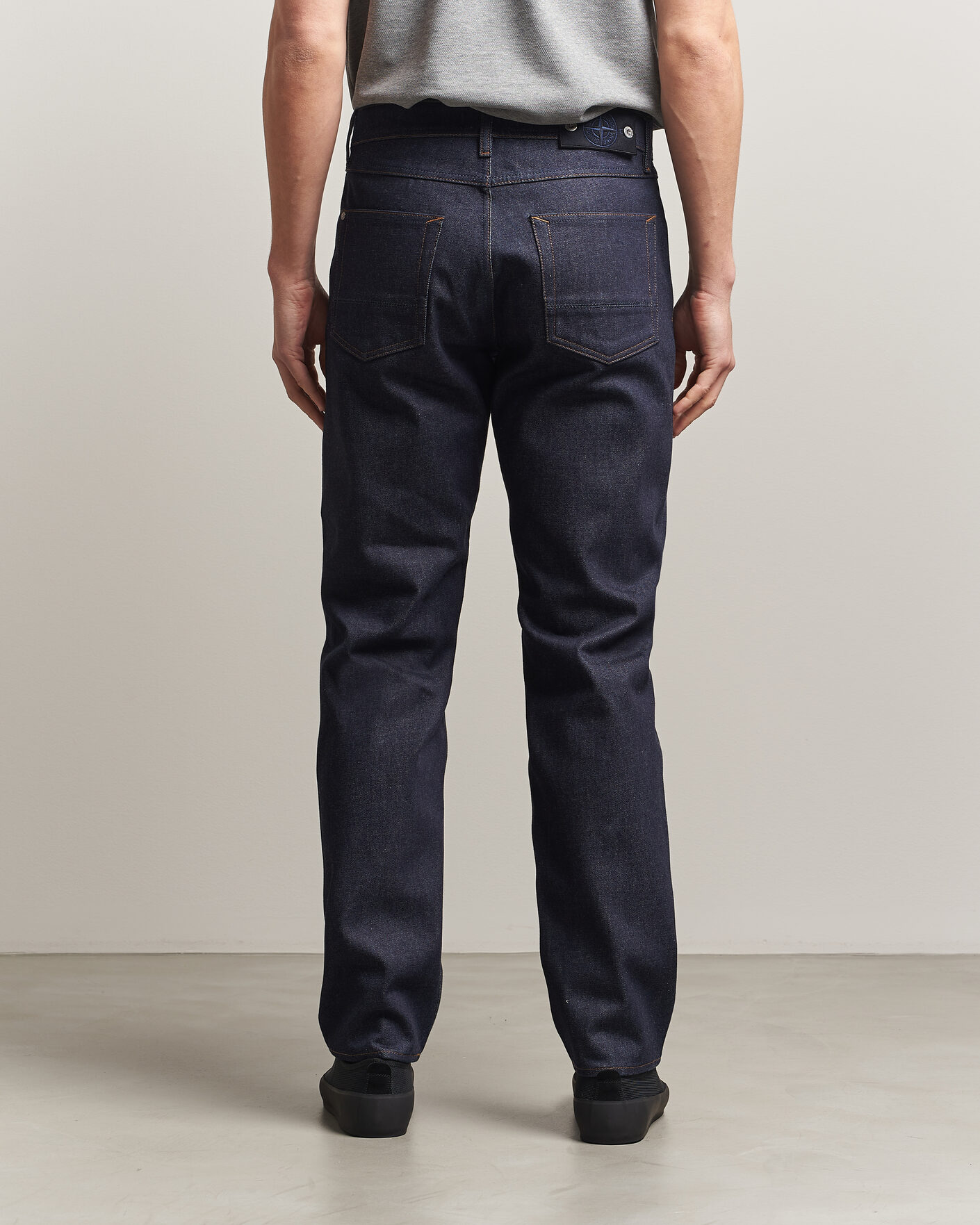 Homme | Jeans | Stone Island | Straight Fit Jeans Blue Raw