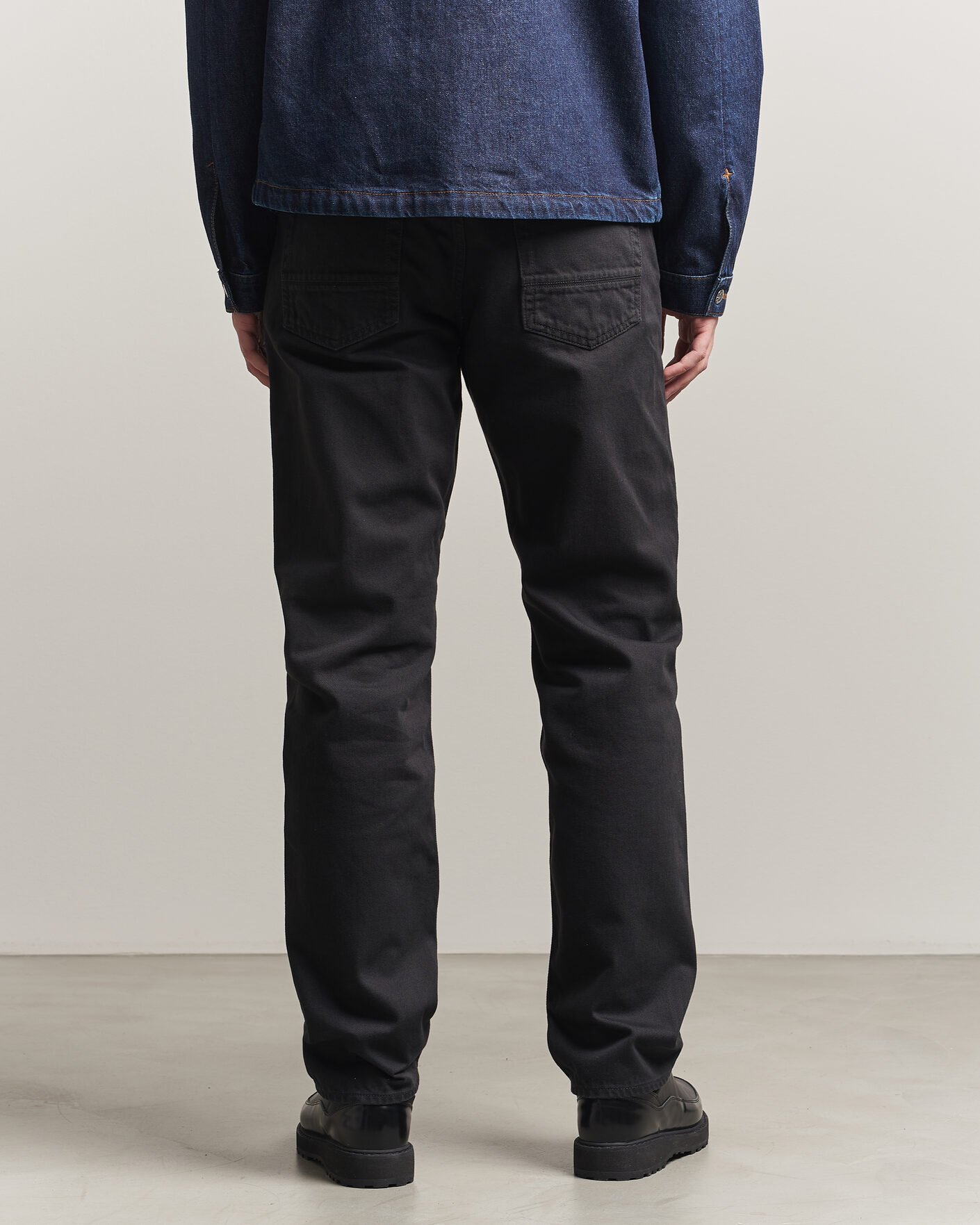Homme | Jeans | Stone Island | Straight Fit Denim Jeans Black