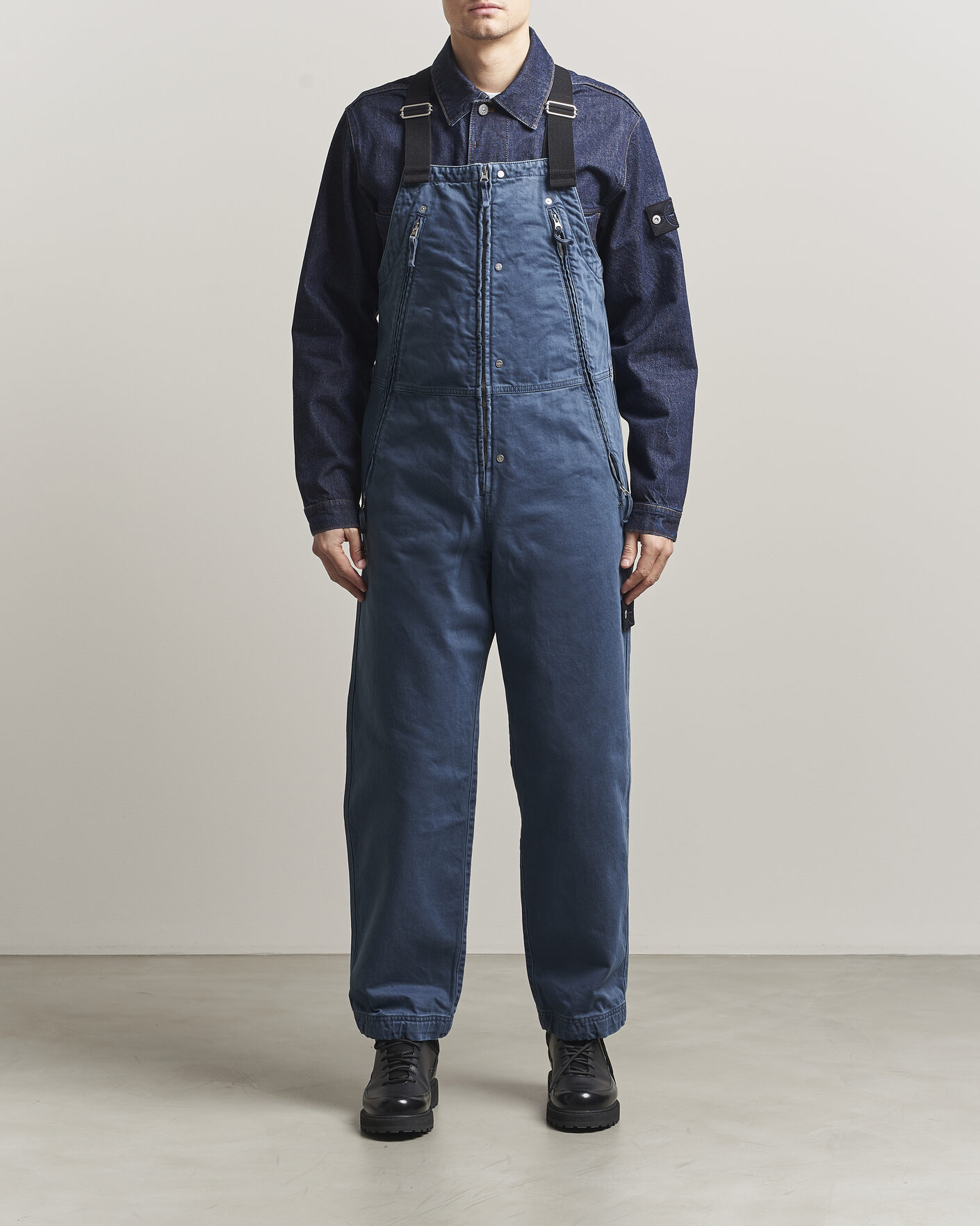 Homme | Jeans | Stone Island | Denim Overall Indigo