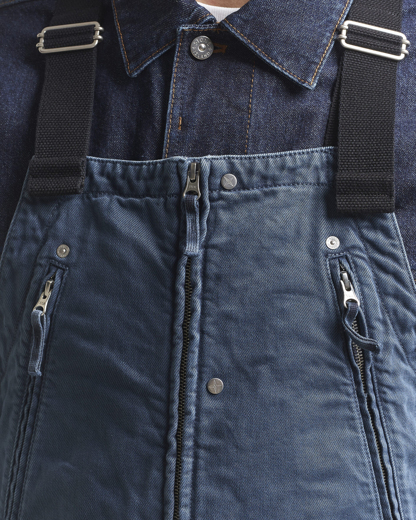 Homme | Jeans | Stone Island | Denim Overall Indigo