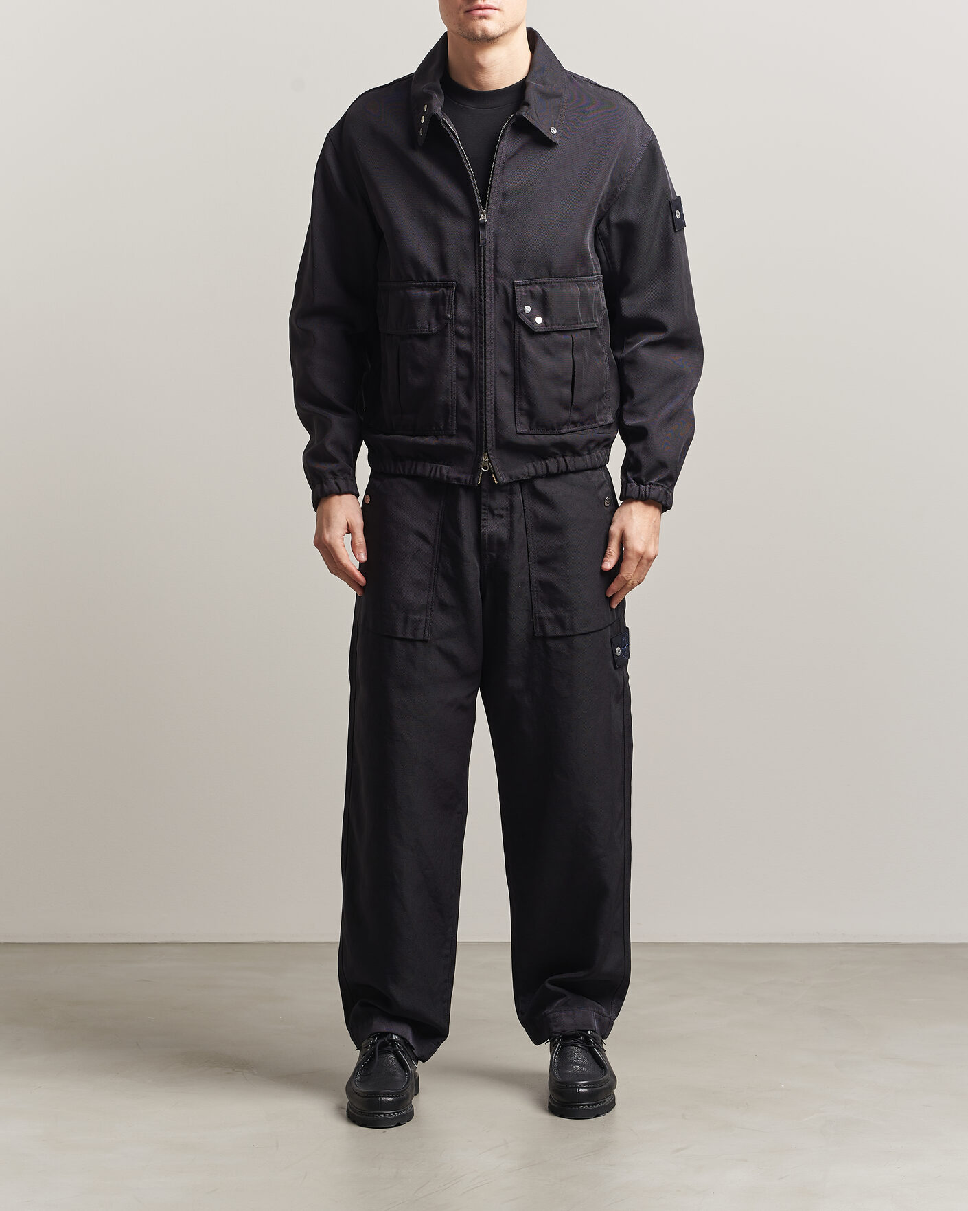 Homme | Pantalons | Stone Island | Workwear Trousers Navy Blue