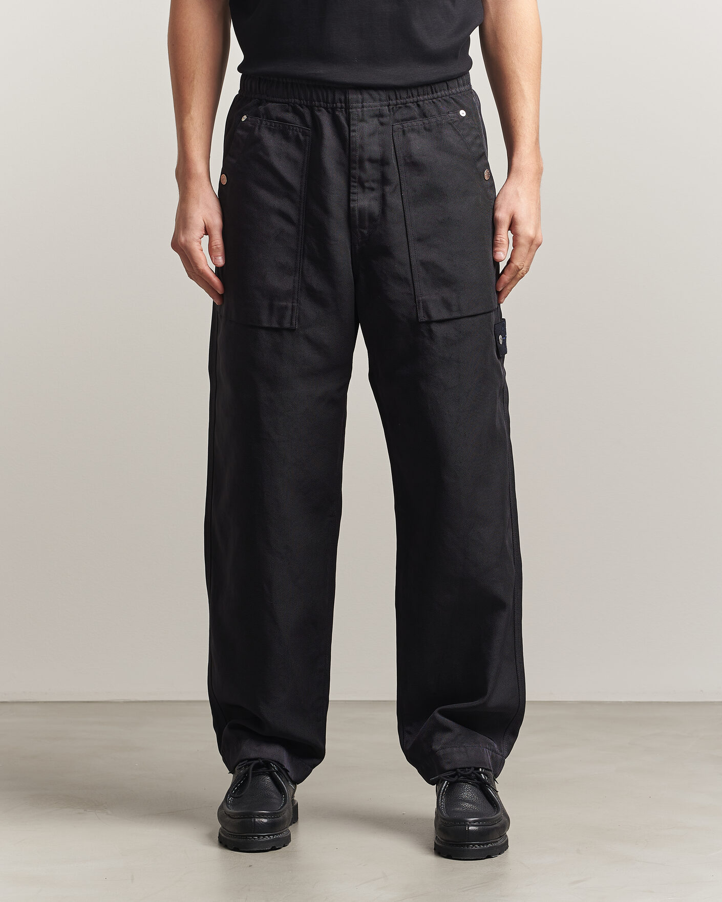 Homme | Pantalons | Stone Island | Workwear Trousers Navy Blue
