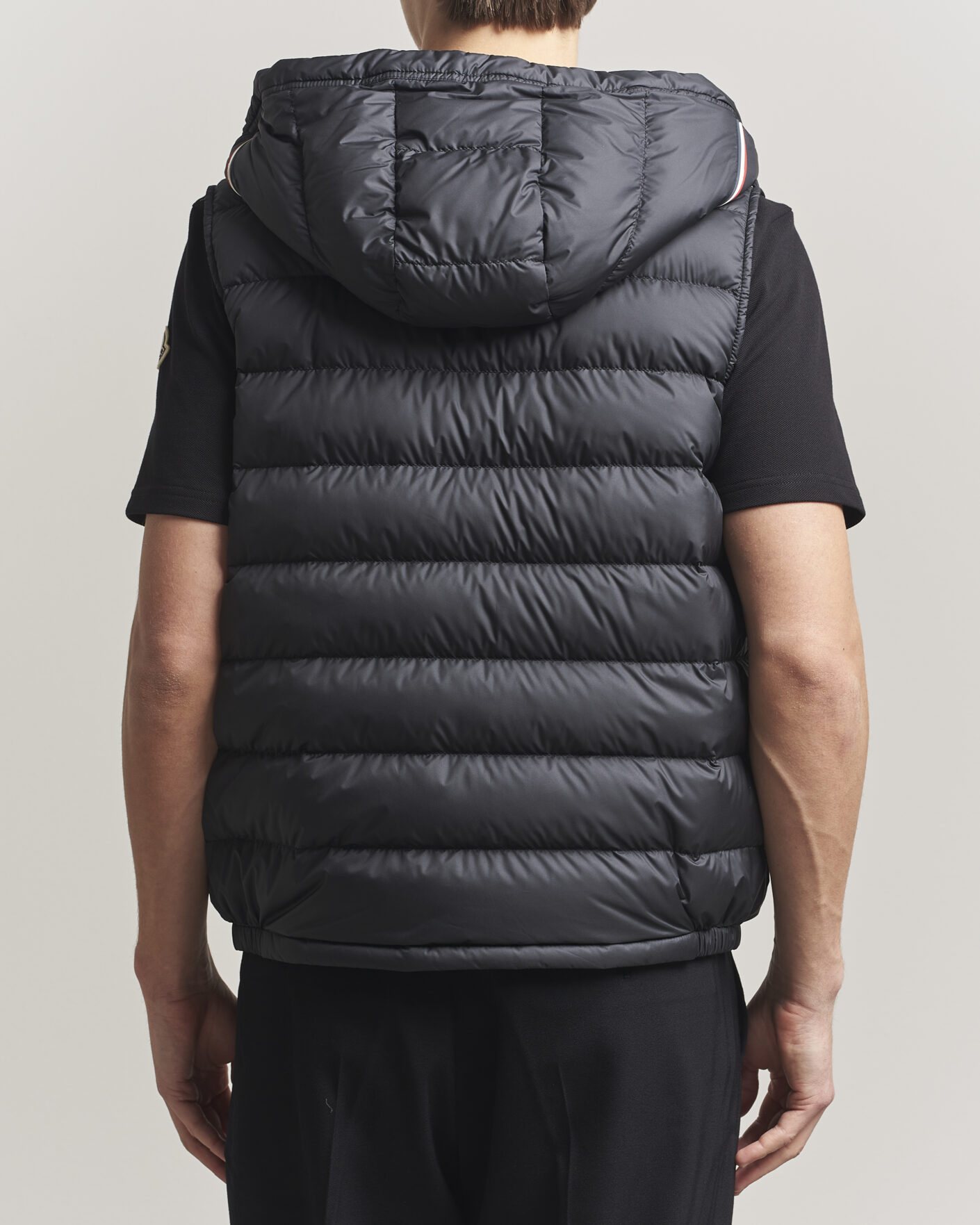 Heren | Gilets | Moncler | Marseillan Hooded Down Vest Black