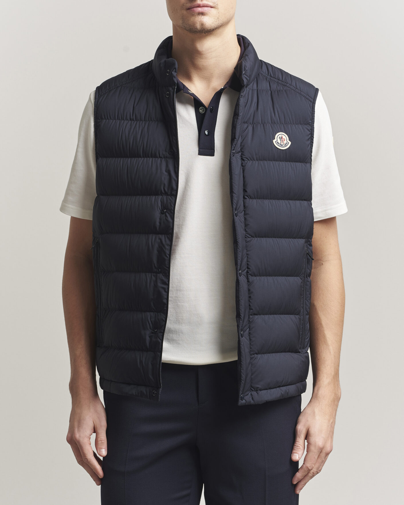 Homme | Gilets | Moncler | Barthe Down Vest Navy