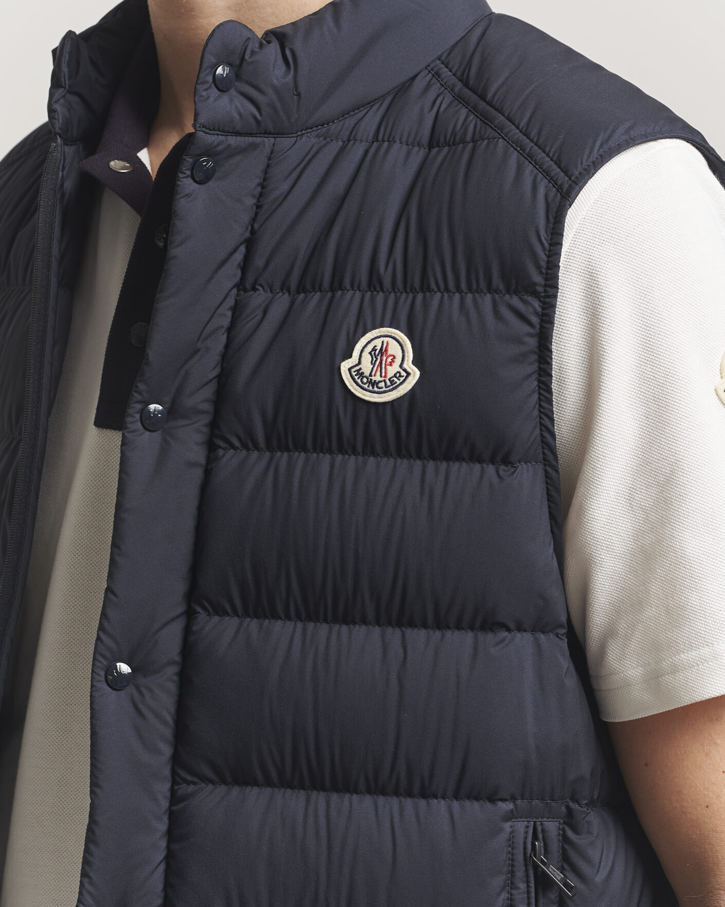 Homme | Gilets | Moncler | Barthe Down Vest Navy