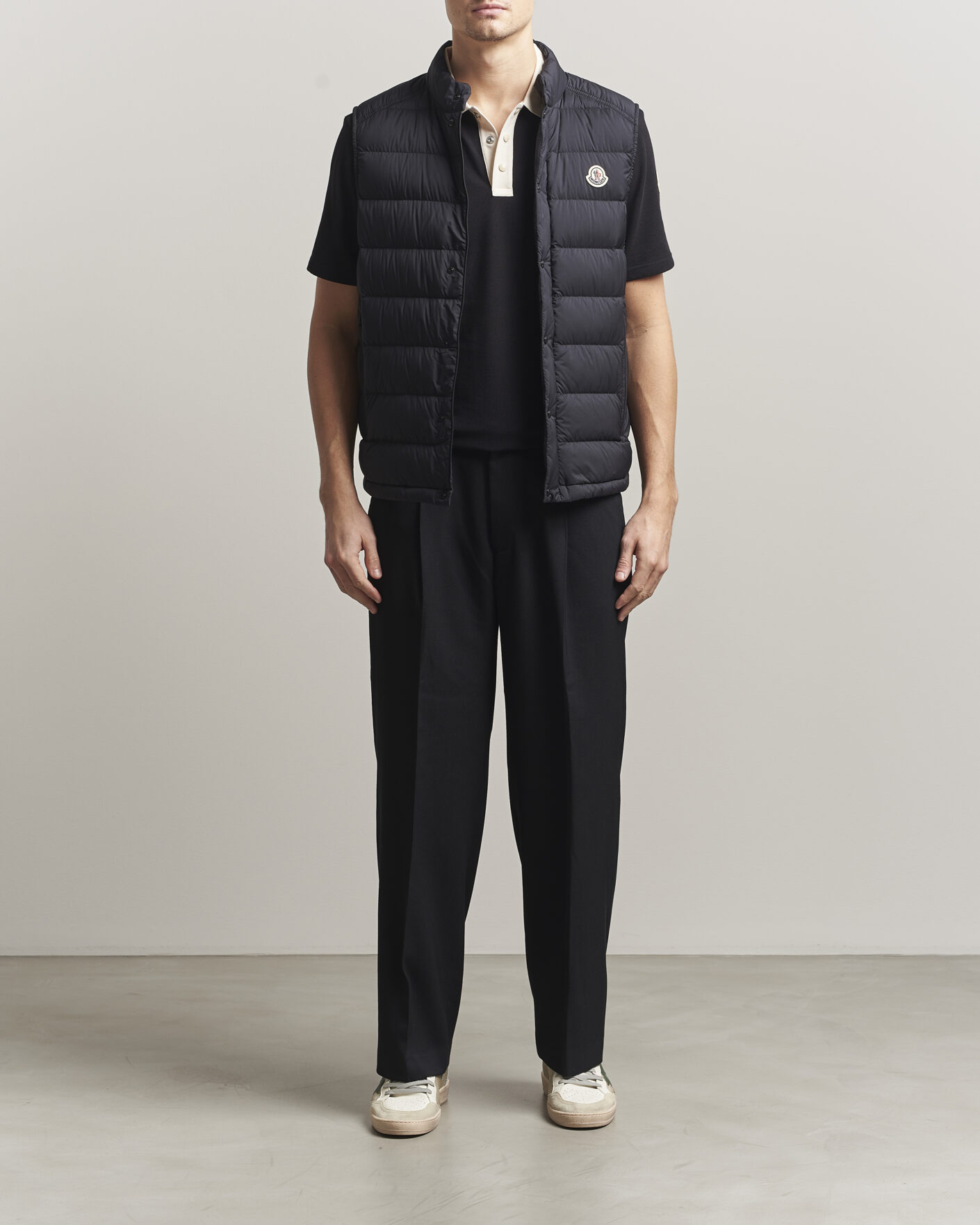 Heren | Gilets | Moncler | Barthe Down Vest Black