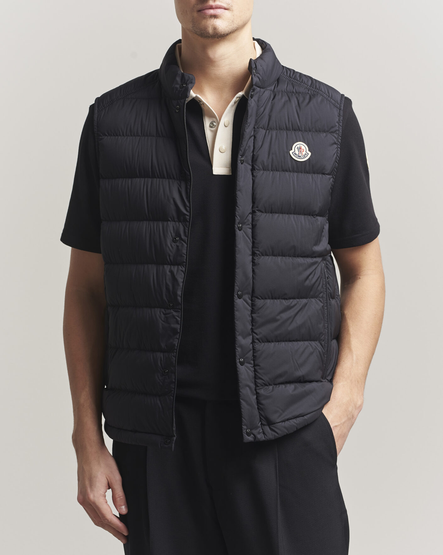Heren | Gilets | Moncler | Barthe Down Vest Black