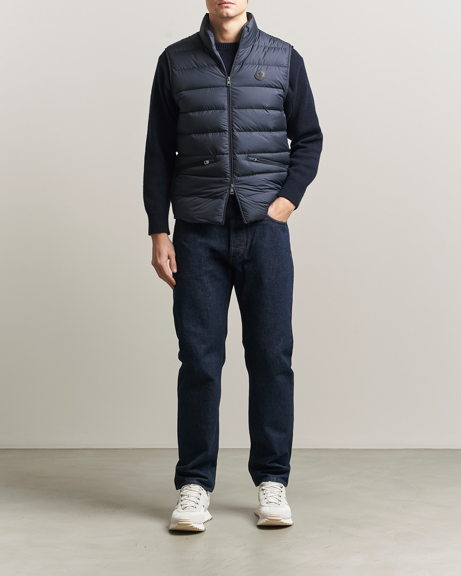 Homme | Gilets | Moncler | Lechtal Down Vest Navy
