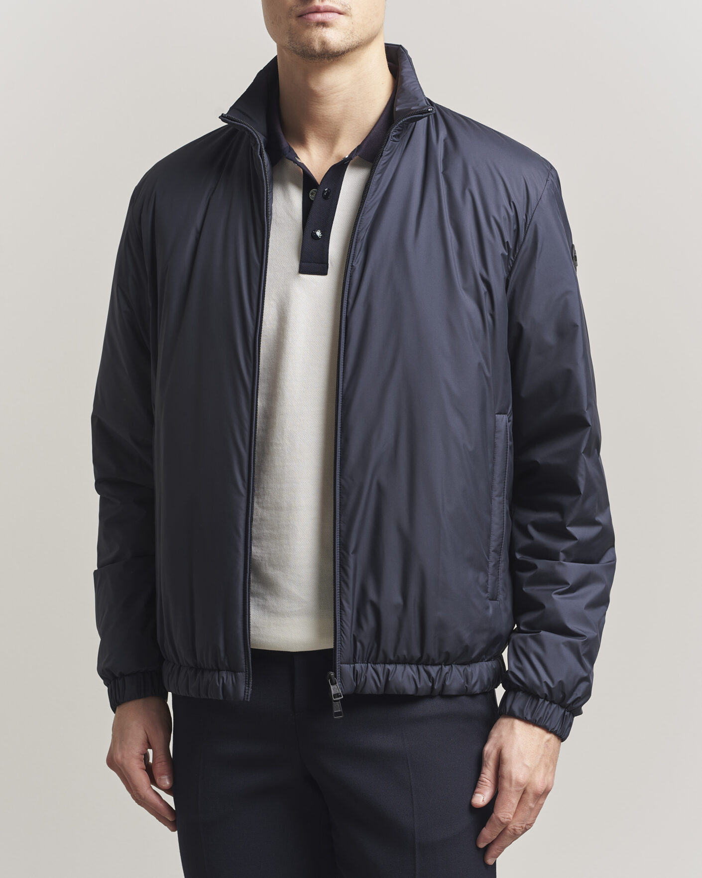 Homme | Manteaux Et Vestes | Moncler | Berre Bomber Jacket Navy