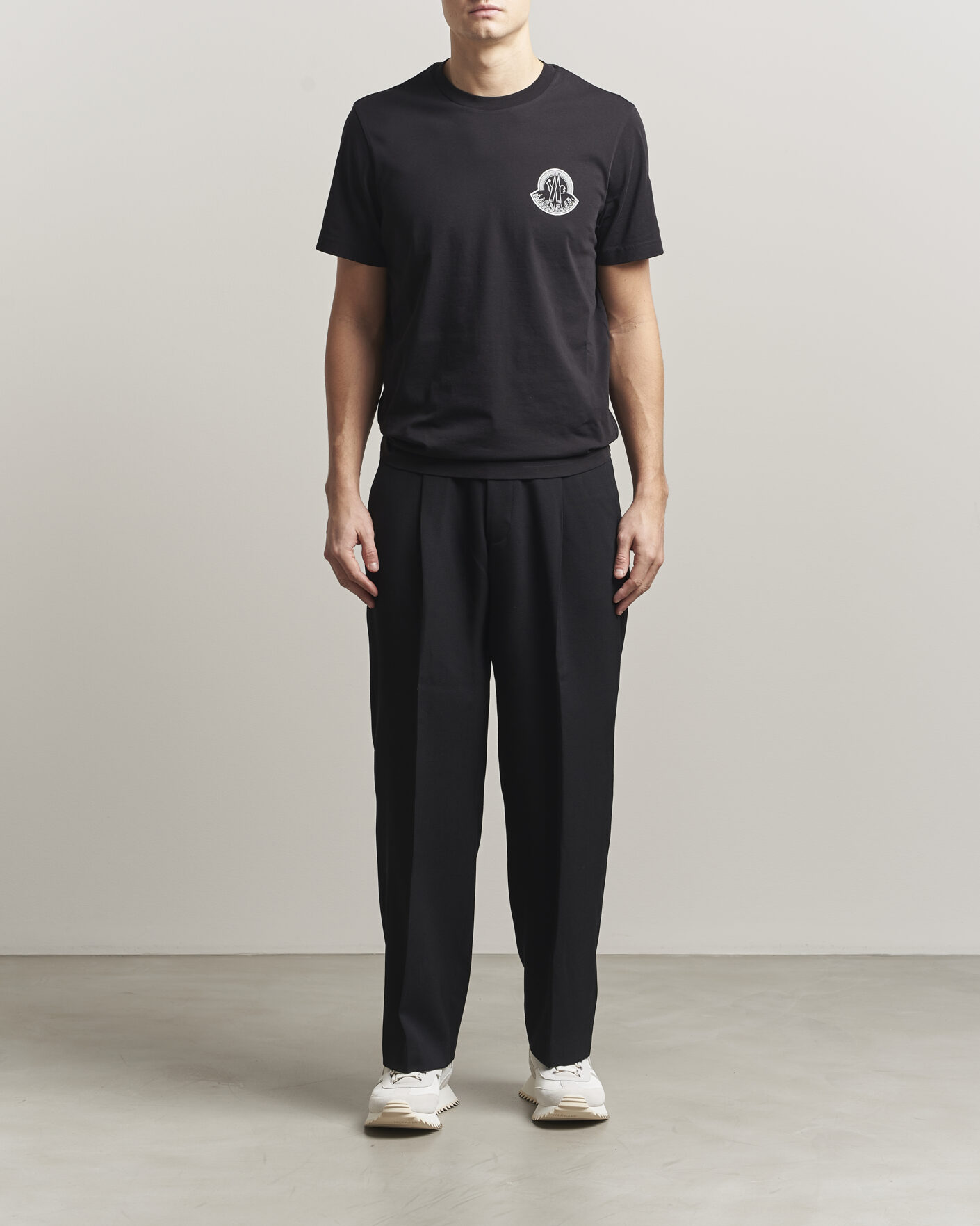 Homme | T-shirts | Moncler | 3D Logo T-Shirt Black