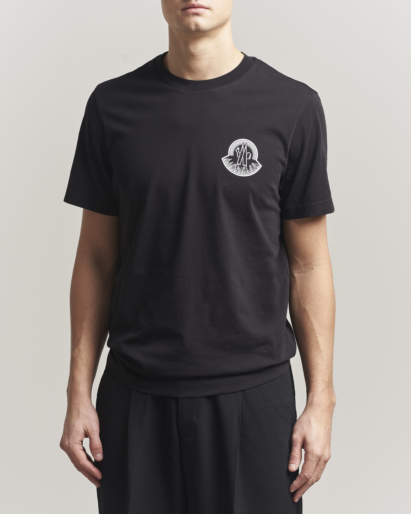 Homme | T-shirts | Moncler | 3D Logo T-Shirt Black