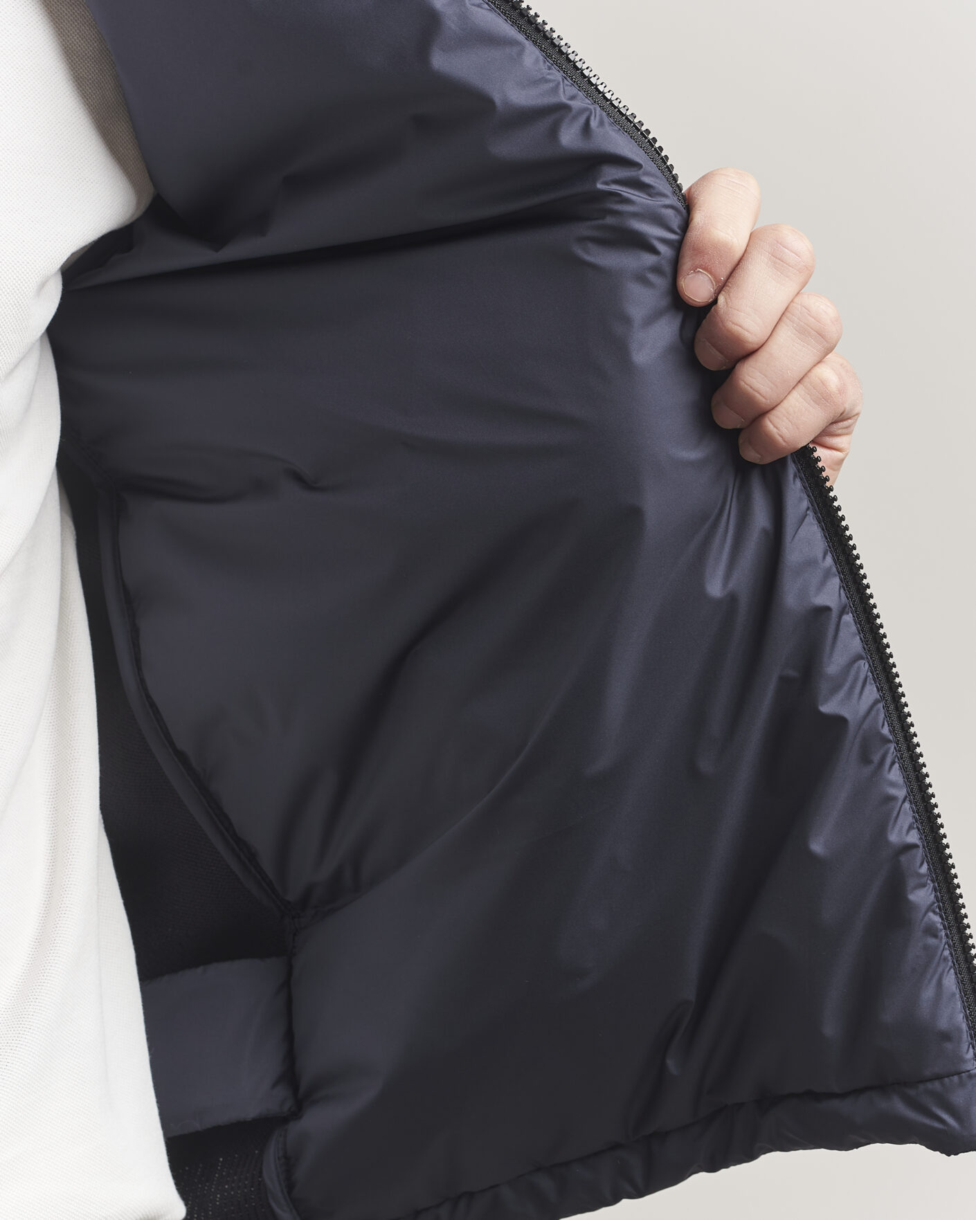 Homme | Manteaux Et Vestes | Moncler | Hybrid Zip Cardigan Navy