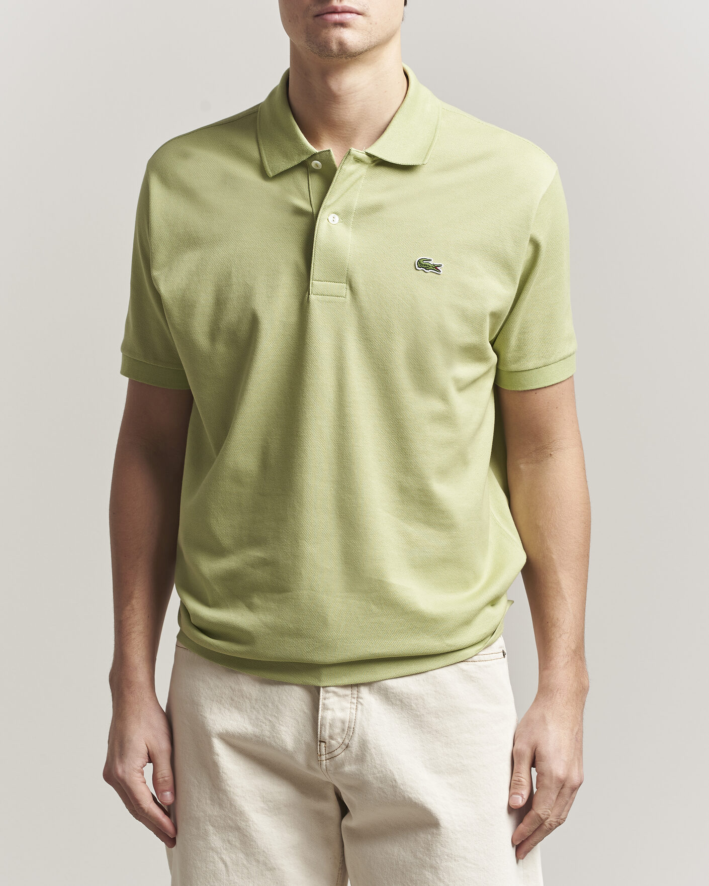 Homme | Polos | Lacoste | Original Polo Piké Birch Green
