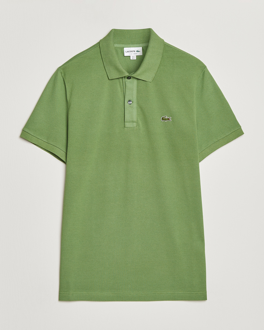Homme | Polos | Lacoste | Slim Fit Polo Piké Lettuce