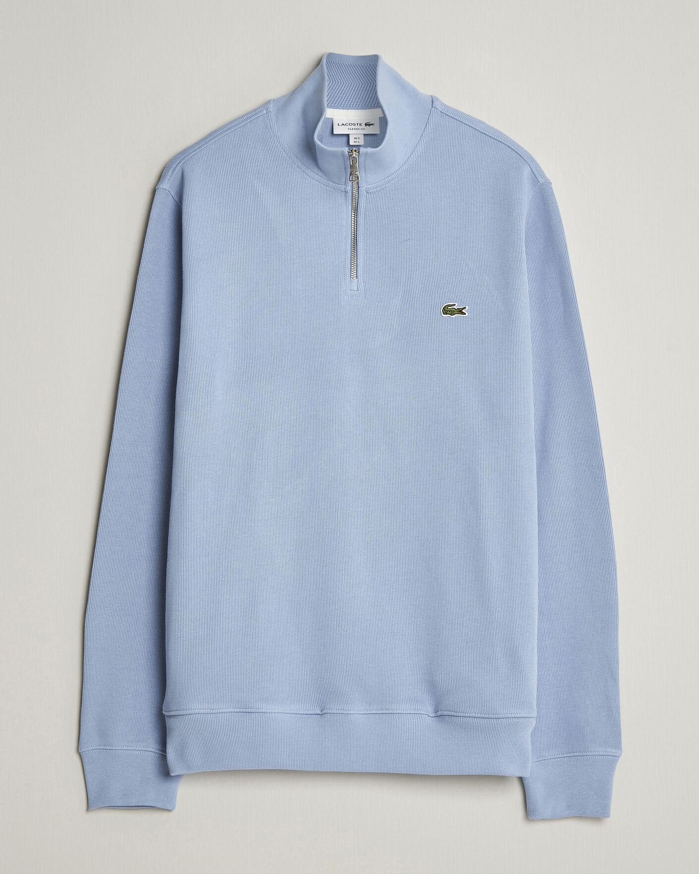 Homme | Pulls Et Tricots | Lacoste | Rib Interlock Half Zip Aphylla Blue
