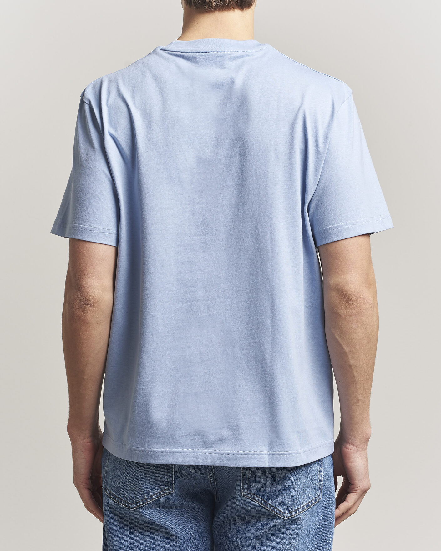 Heren | T-shirts | Lacoste | Crew Neck T-Shirt Aphylla Blue