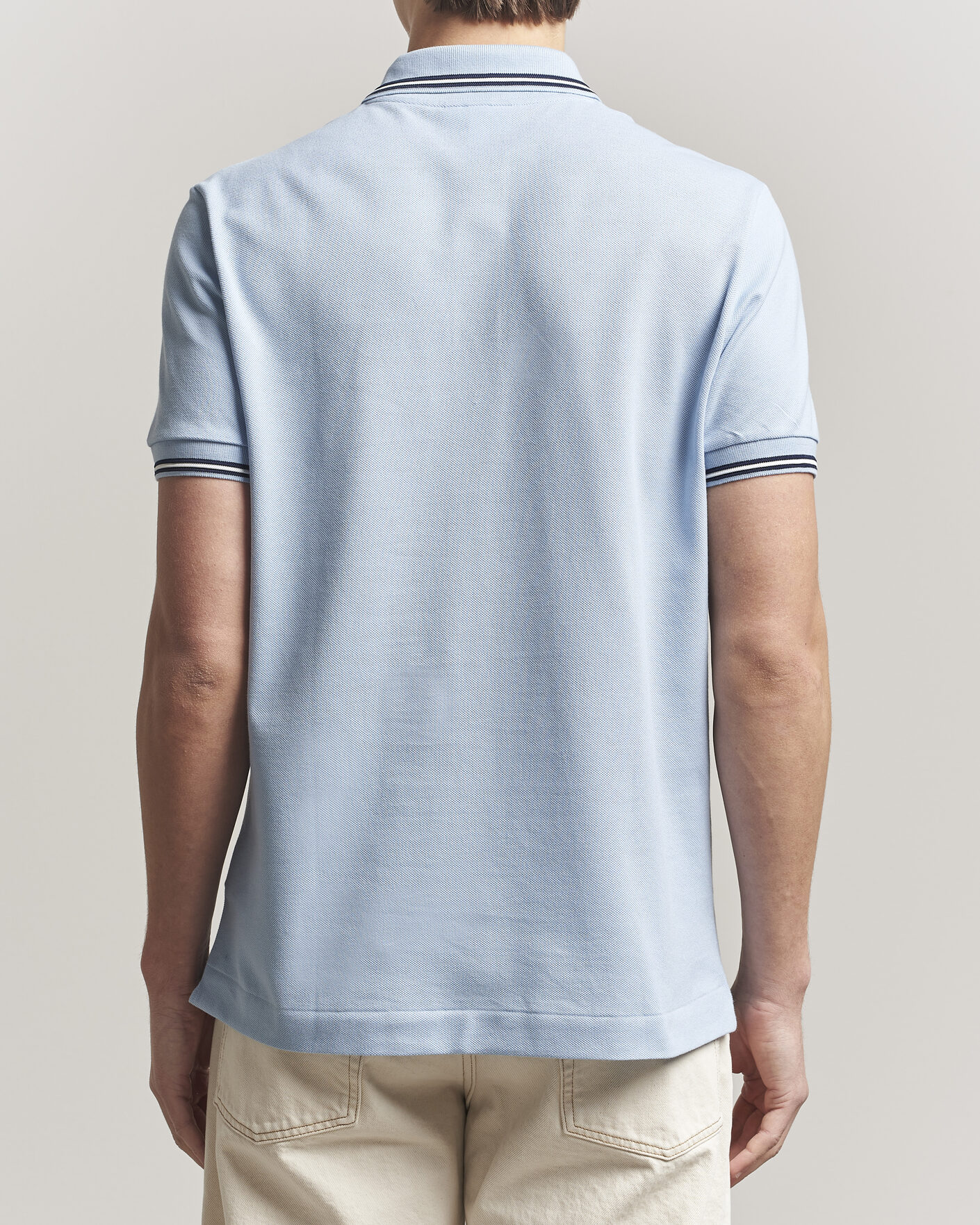Heren | Polo's | Lacoste | Original Tipped Polo Piké Chambray