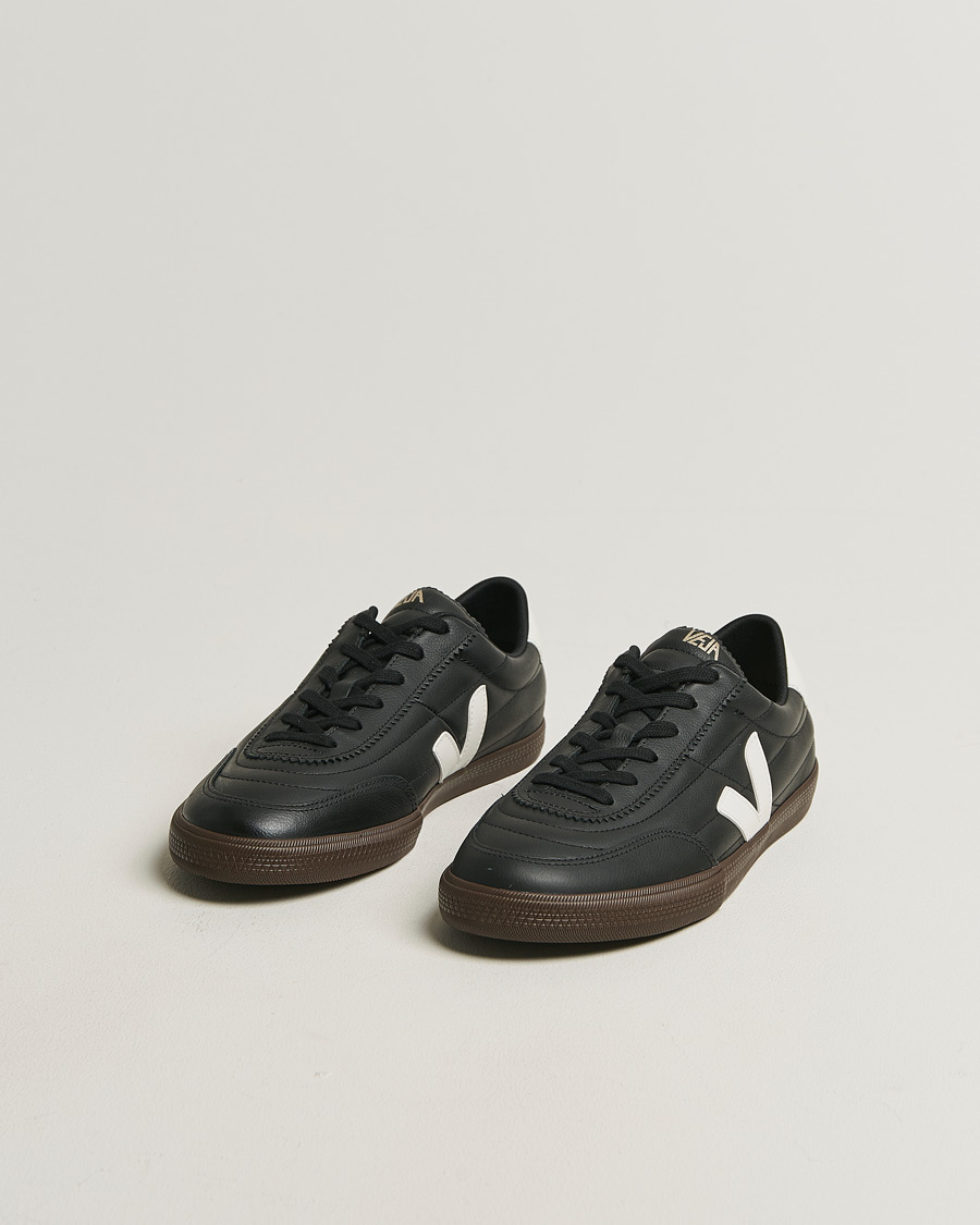 Heren | Sneakers | Veja | Panenka Leather Sneaker Black/White