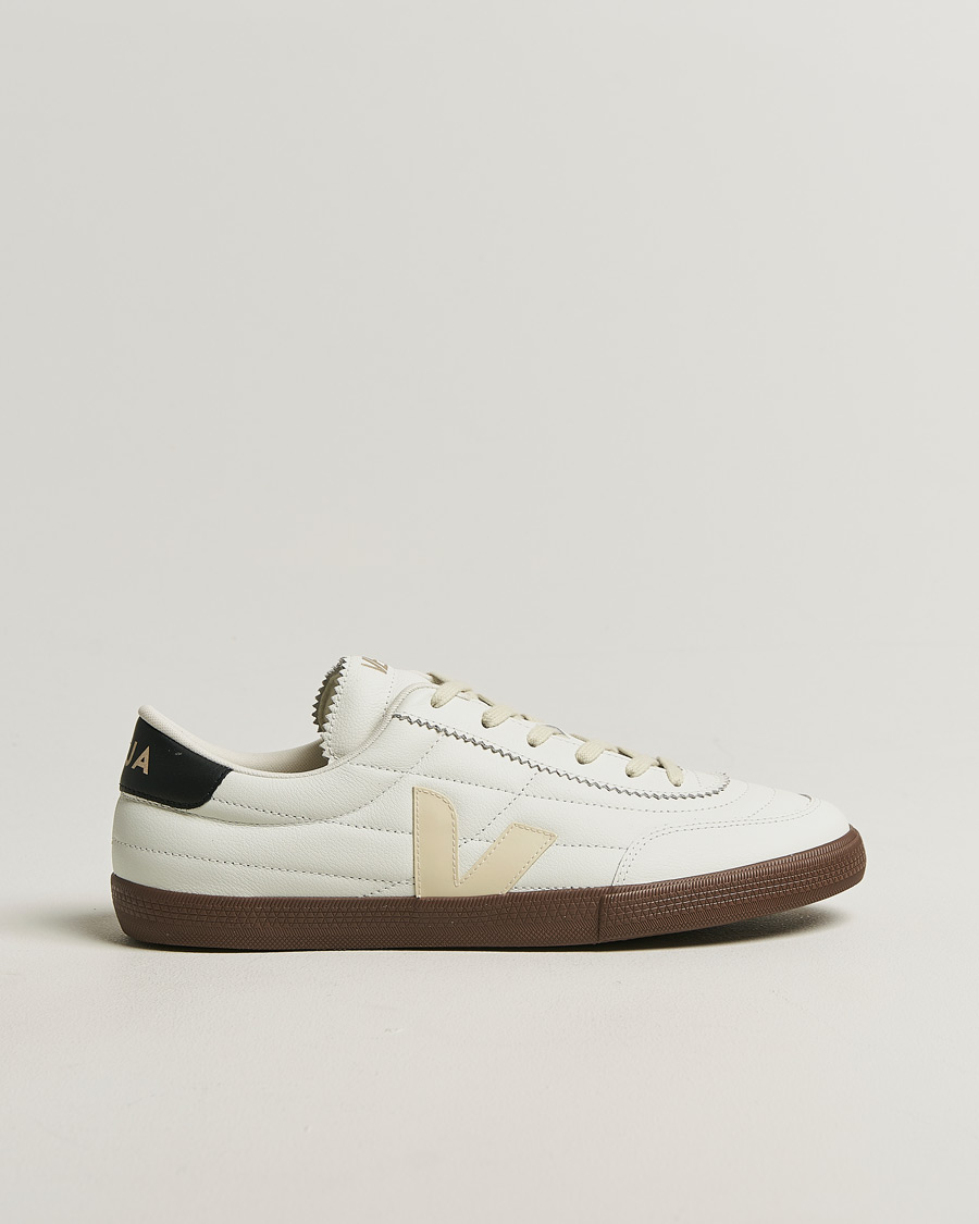 Heren | Sneakers | Veja | Panenka Leather Sneaker White/Black Bark
