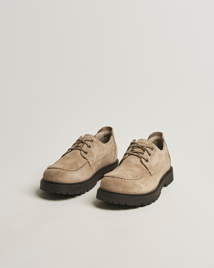 Homme | Chaussures Oxford | BIRKENSTOCK | Highwood Moc Lace Gray Taupe Suede