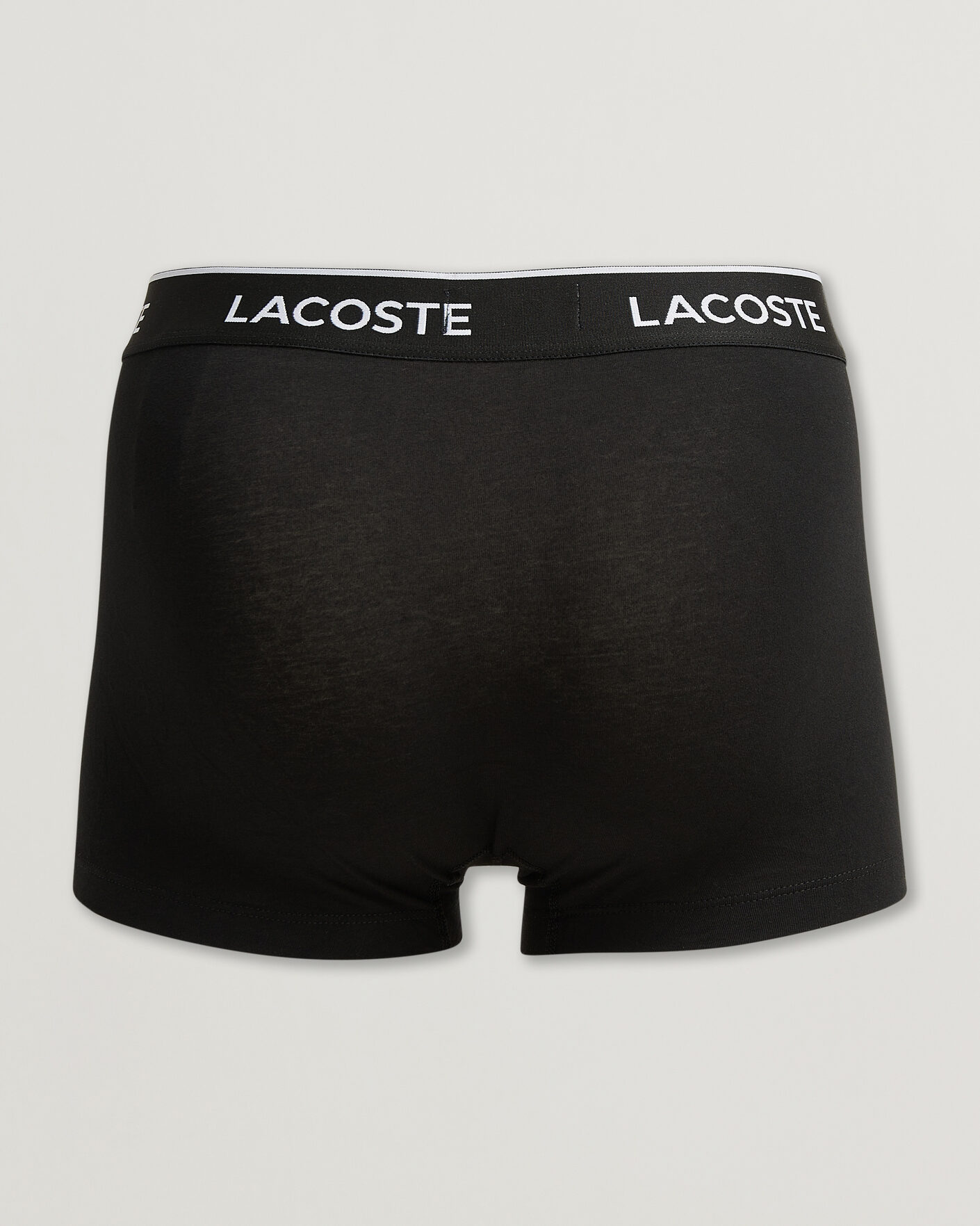 Homme | Sous-Vêtements Et Chaussettes | Lacoste | 3-Pack Stretch Cotton Trunks Black/White/Grey