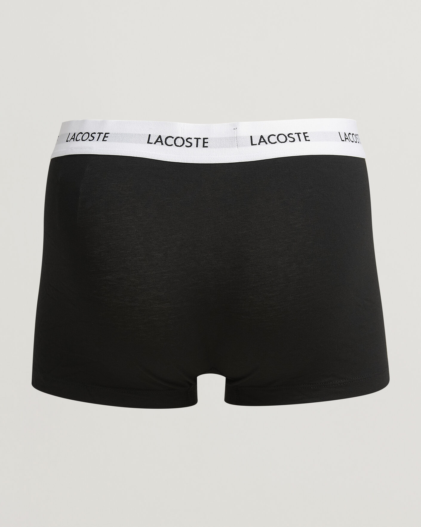 Heren | Ondergoed | Lacoste | 3-Pack Stretch Cotton Trunks Black/Green/Blue