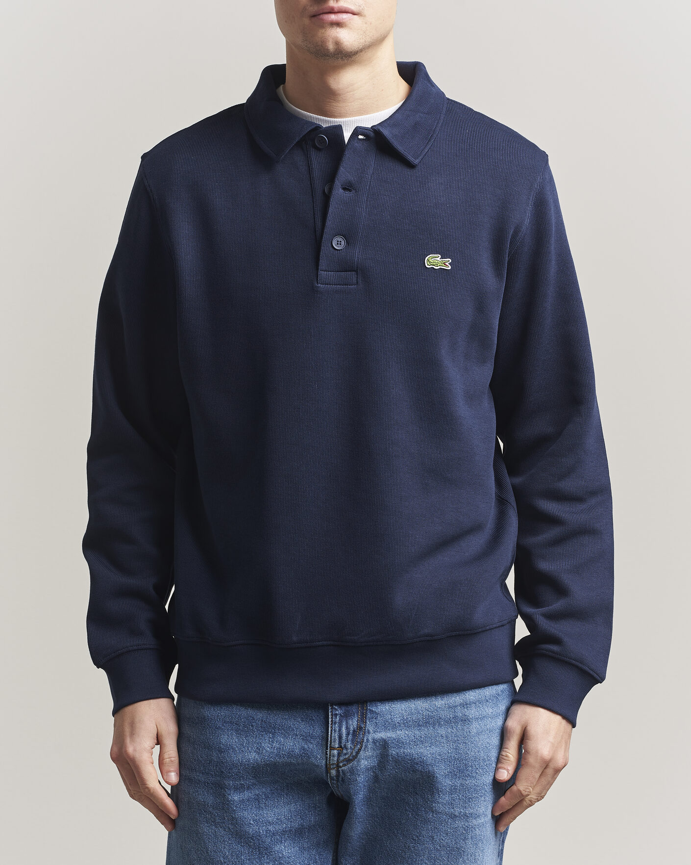 Homme | Pulls Et Tricots | Lacoste | Polo Sweater Navy Blue