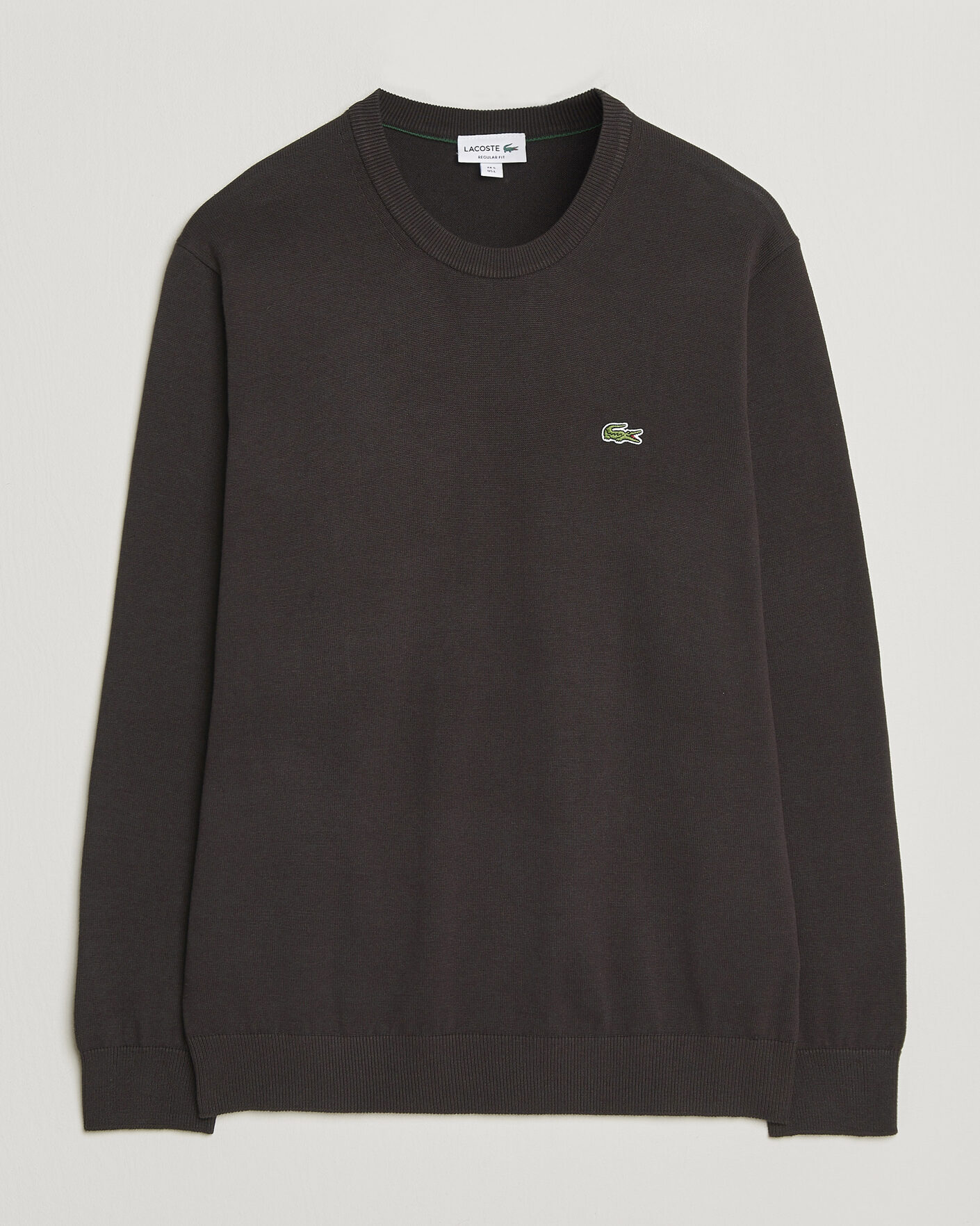 Homme | Pulls Et Tricots | Lacoste | Cotton Knitted Sweater Buffalo Brown