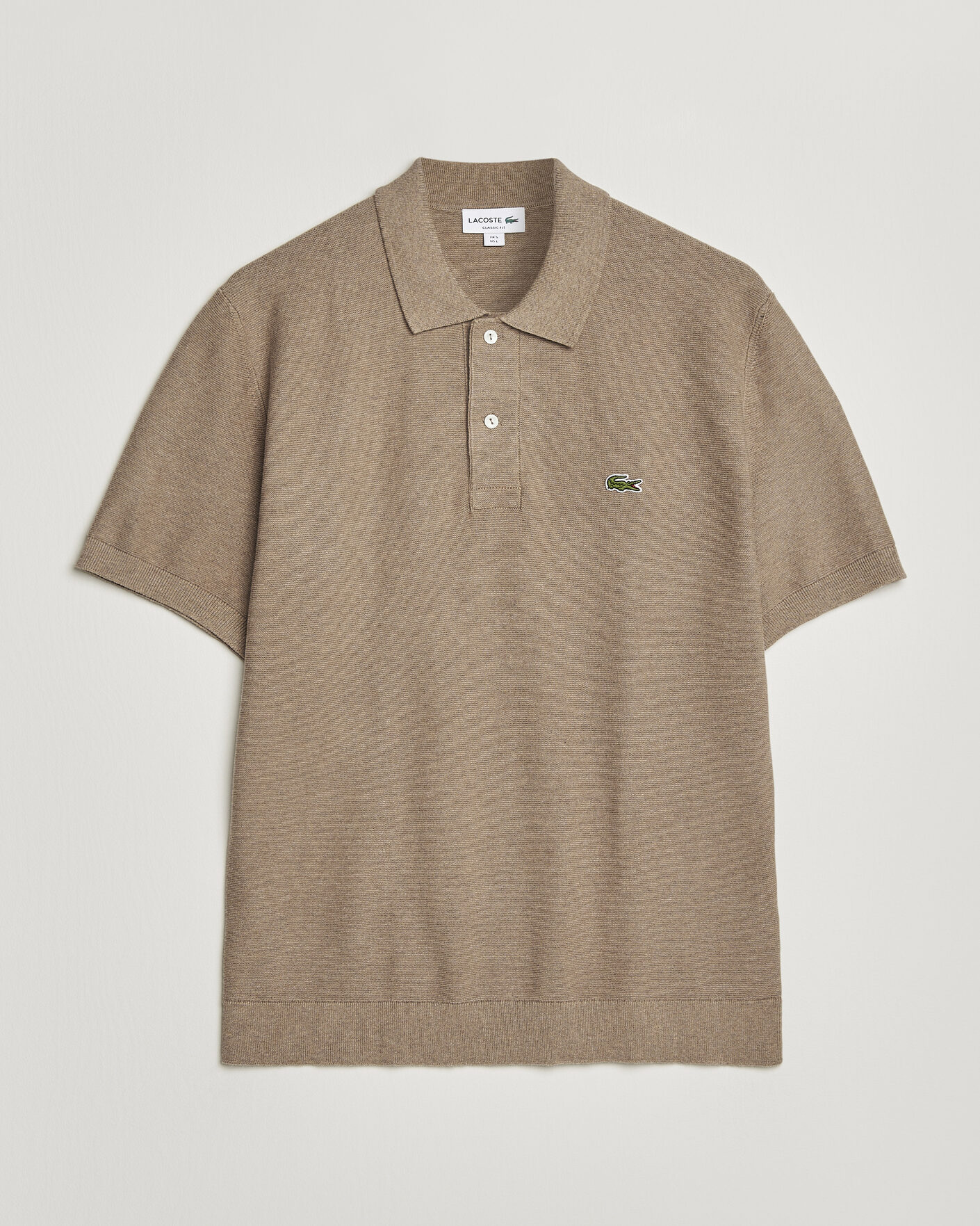 Heren | Polo's | Lacoste | Cotton Knitted Polo Viennois Heather