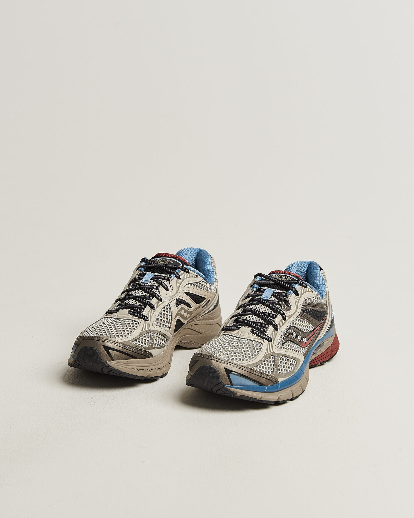 Heren | Sneakers | Saucony | Guide 7 Running Sneaker Taupe/Black