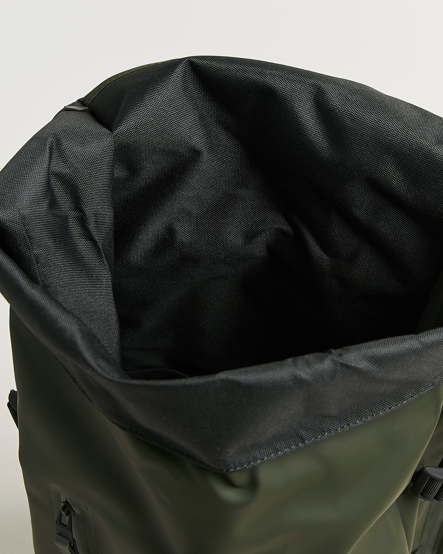 Homme | Sacs | RAINS | Rolltop Large Rucksack Green