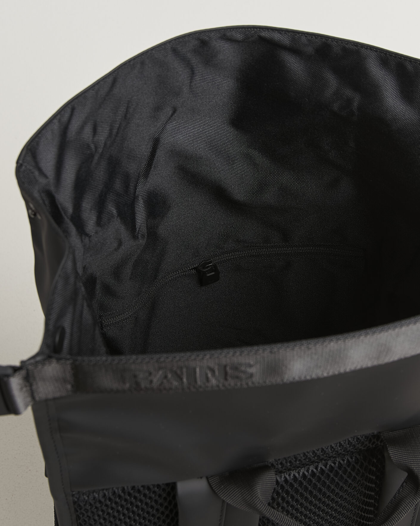 Homme | Sacs | RAINS | Trail Mountaineer Rolltop Backpack Black