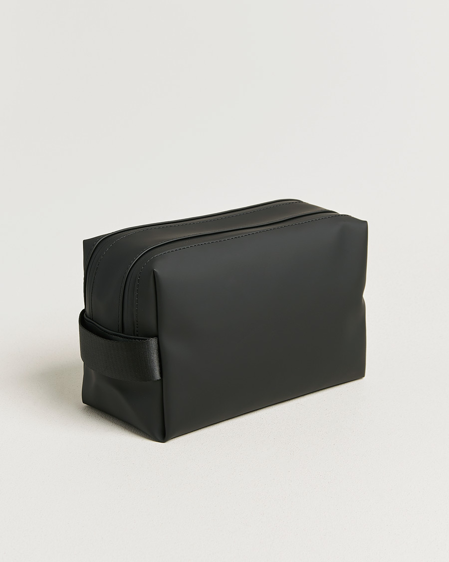 Homme | Sacs | RAINS | Double Zip Washbag Black