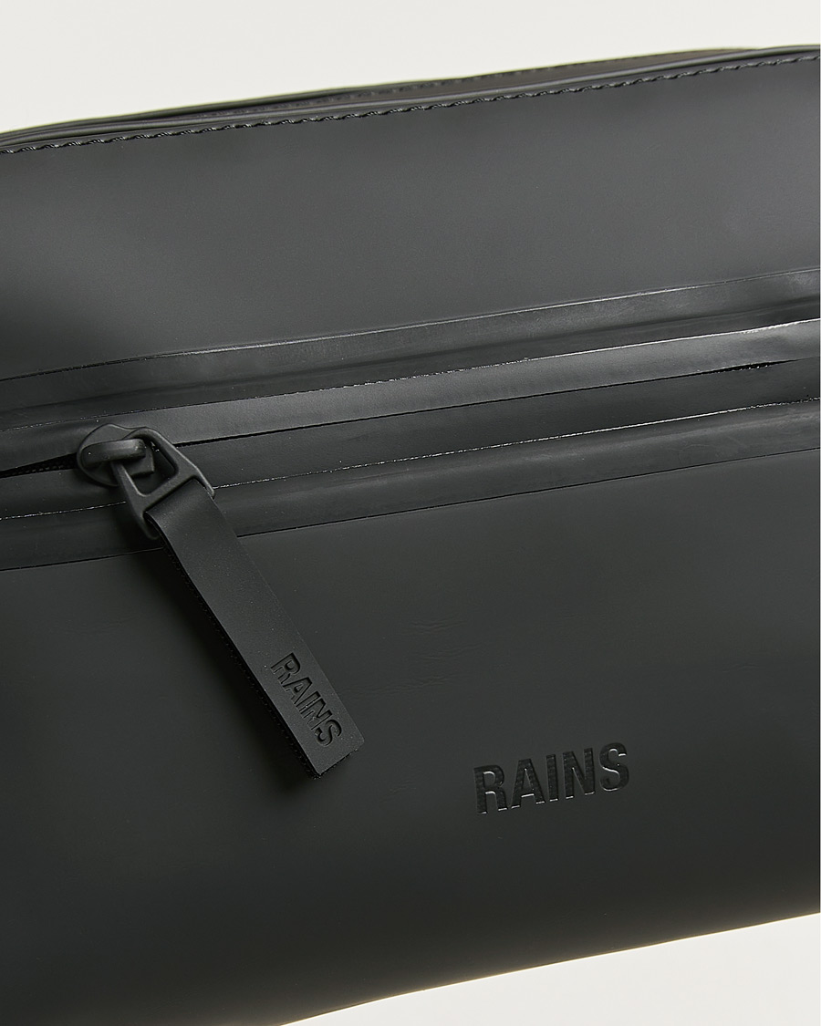 Homme | Sacs | RAINS | Double Zip Washbag Black