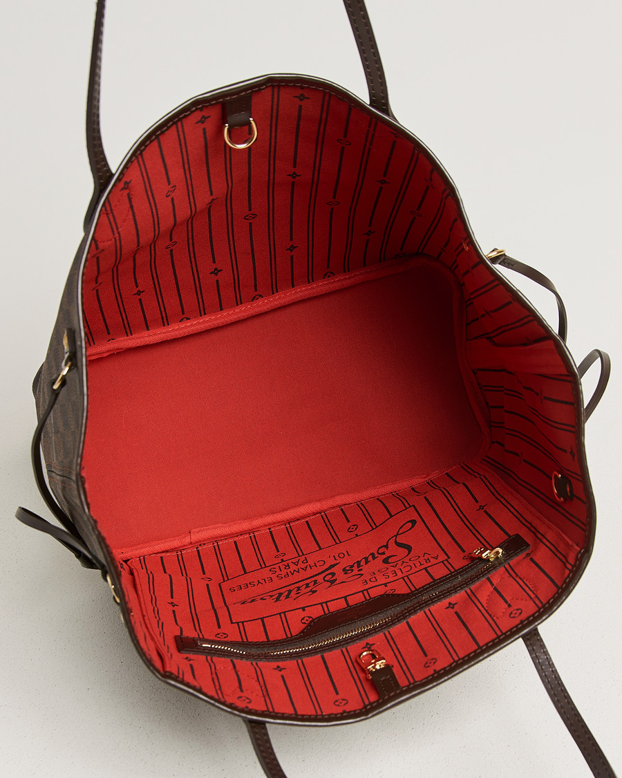 Heren | Pre-Owned & Vintage Bags | Louis Vuitton Pre-Owned | Neverfull MM Damier Ebene