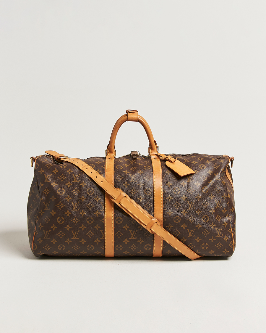 Heren | Pre-Owned & Vintage Bags | Louis Vuitton Pre-Owned | Keepall Bandouliére 55 Monogram
