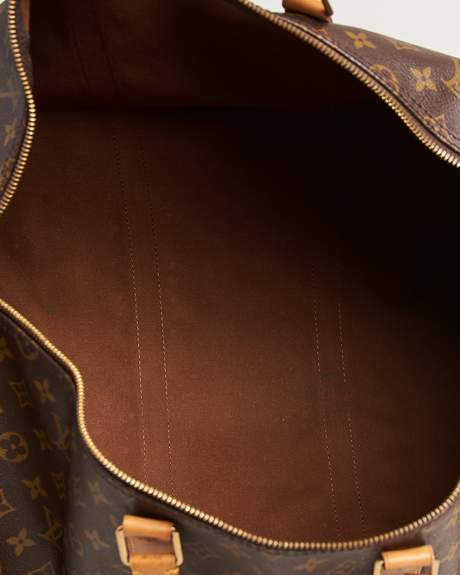 Heren | Pre-Owned & Vintage Bags | Louis Vuitton Pre-Owned | Keepall Bandouliére 55 Monogram
