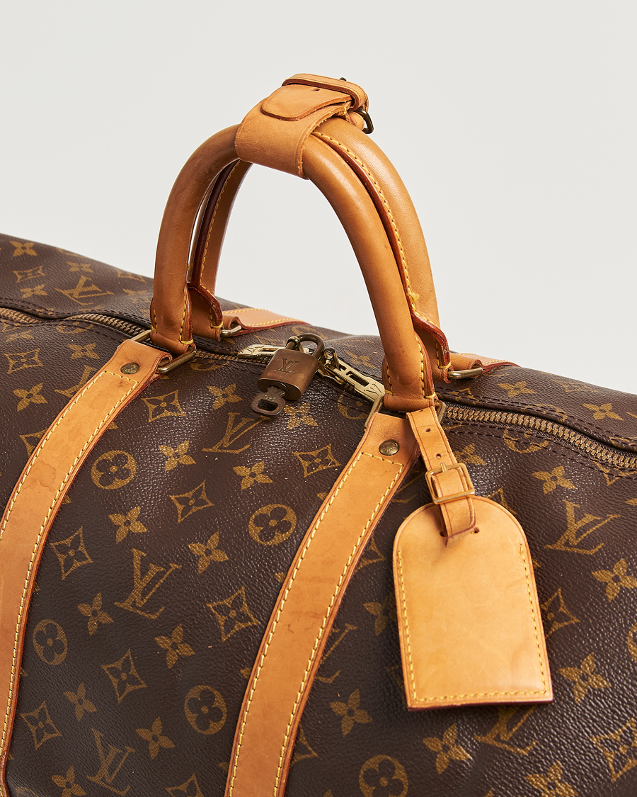 Heren | Pre-Owned & Vintage Bags | Louis Vuitton Pre-Owned | Keepall Bandouliére 55 Monogram