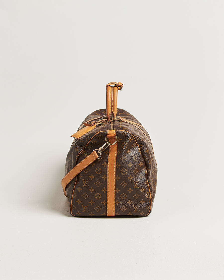 Heren | Pre-Owned & Vintage Bags | Louis Vuitton Pre-Owned | Keepall Bandouliére 55 Monogram