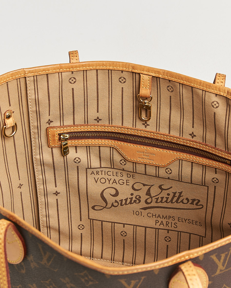 Heren | Pre-Owned & Vintage Bags | Louis Vuitton Pre-Owned | Neverfull MM Monogram