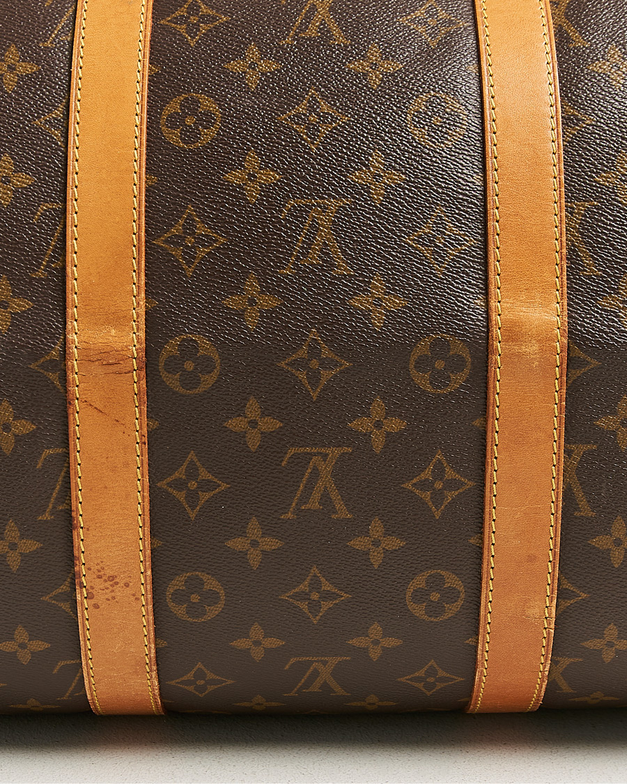 Homme | Pre-Owned & Vintage Bags | Louis Vuitton Pre-Owned | Keepall Bandouliére 55 Monogram